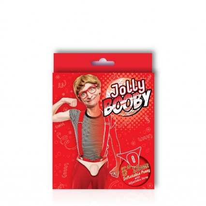Jolly Booby Inflatable Pussy with Straps Party Gifts and Novelties