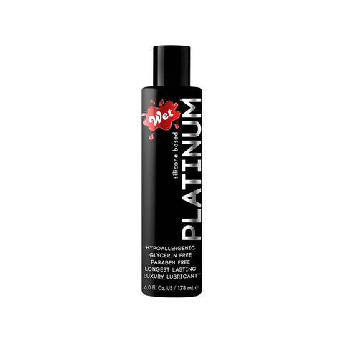 Wet Platinum Luxury Silicone Based Adult Lubricant - Silicone Based Lubes
