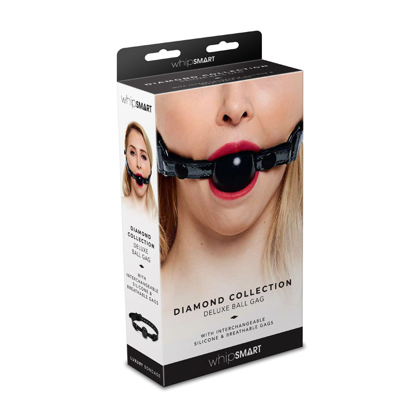 WhipSmart Diamond Ball Gag Bondage Gags and Bits