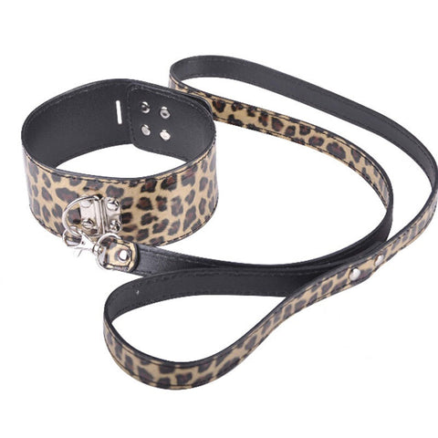 Wild Leopard Collar and Leash - Collars and Leads