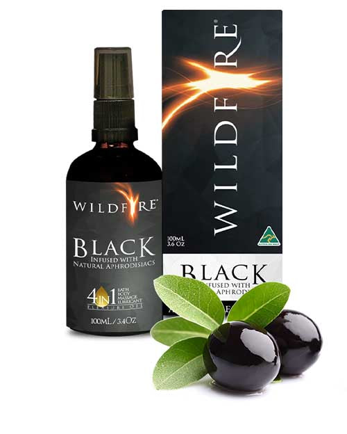 Wildfire Pleasure Oil Black Sex Pheromones and Perfumes