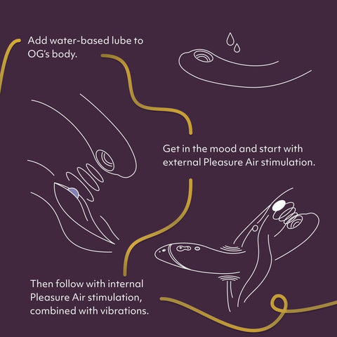 Womanizer OG Pleasure Air G-spot Vibrator - G-Spot Vibrators
