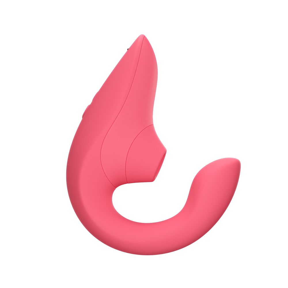 Womanizer Blend Pleasure Air Rabbit Vibrator Vibrant Rose Rabbit Vibrators
