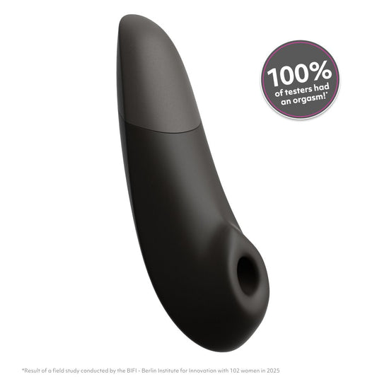 Womanizer Enhance Pleasure Air Clitoral Vibrator Black Clit Ticklers and Pulsators
