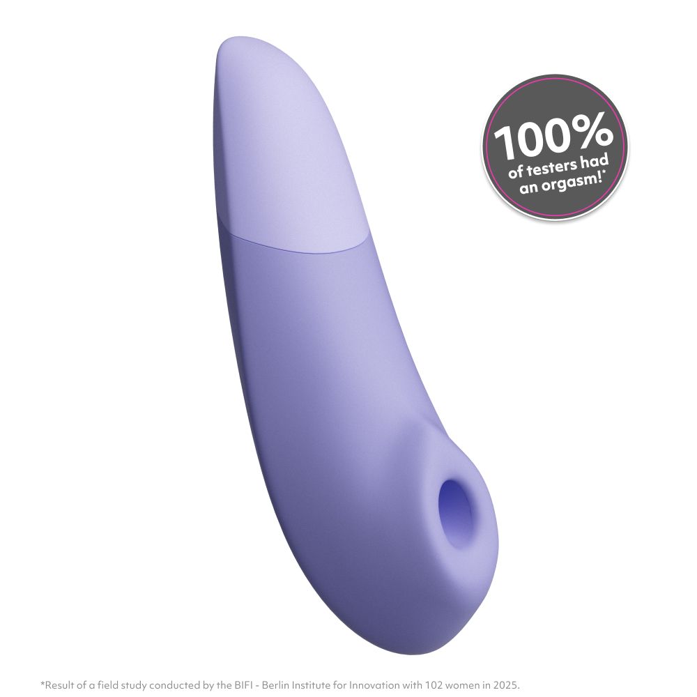 Womanizer Enhance Pleasure Air Clitoral Vibrator Lilac Clit Ticklers and Pulsators
