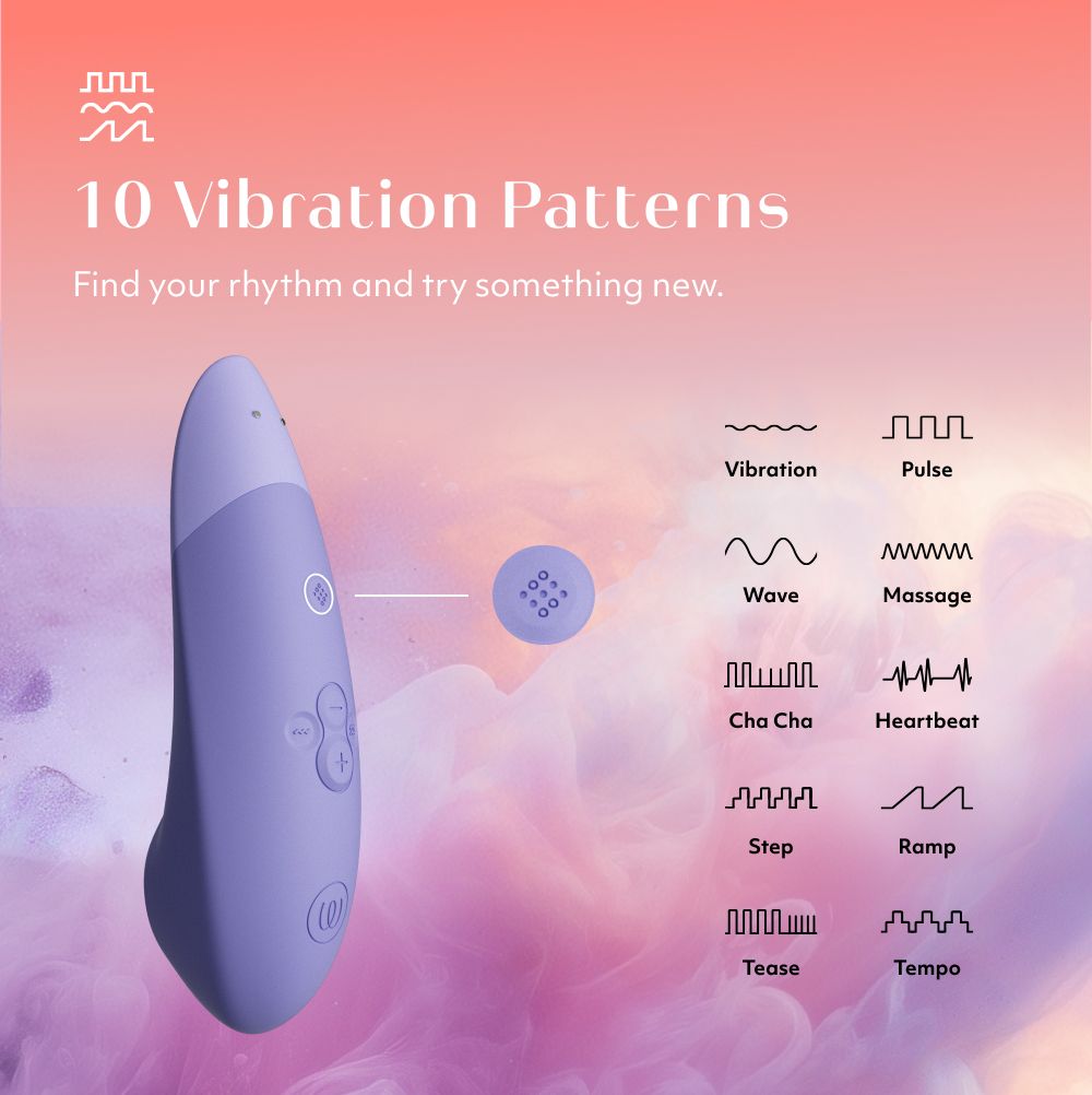 Womanizer Enhance Pleasure Air Clitoral Vibrator Clit Ticklers and Pulsators