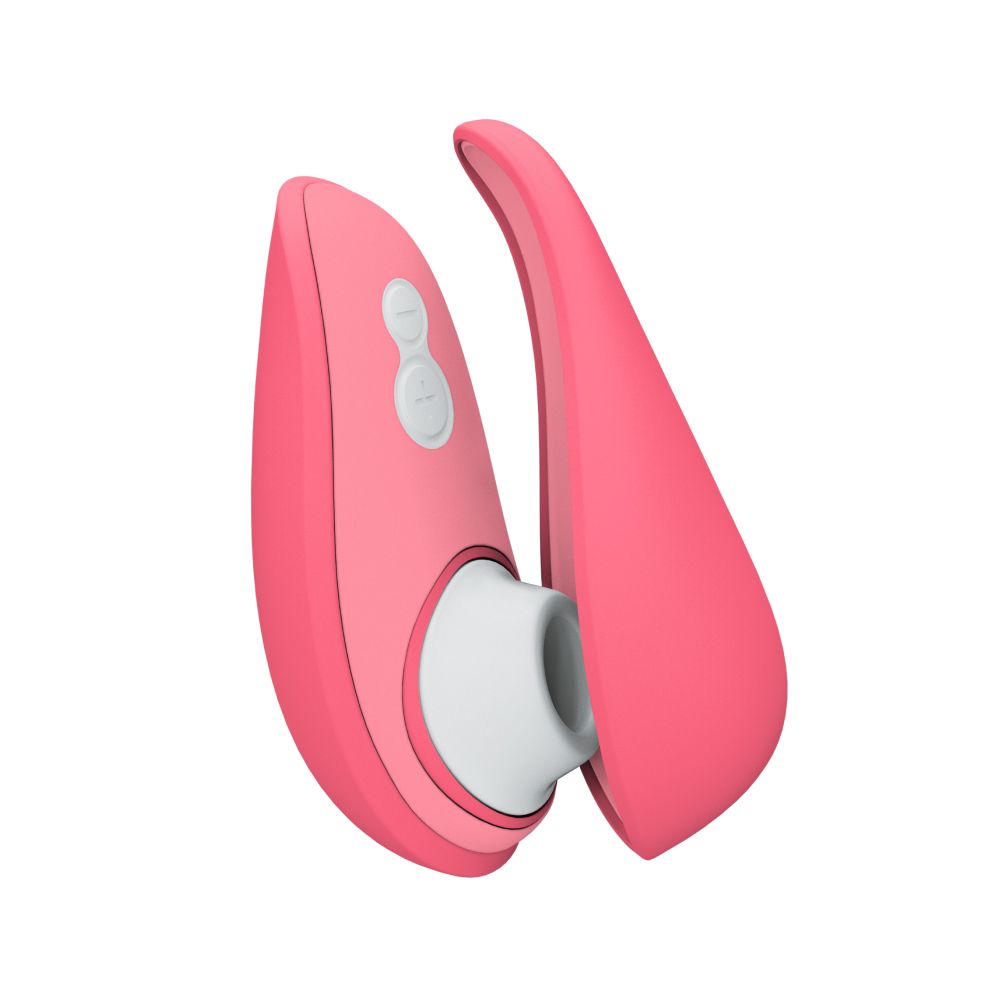 Womanizer Liberty 2 Pleasure Air Clitoral Massager Vibrant Rose Clit Ticklers and Pulsators