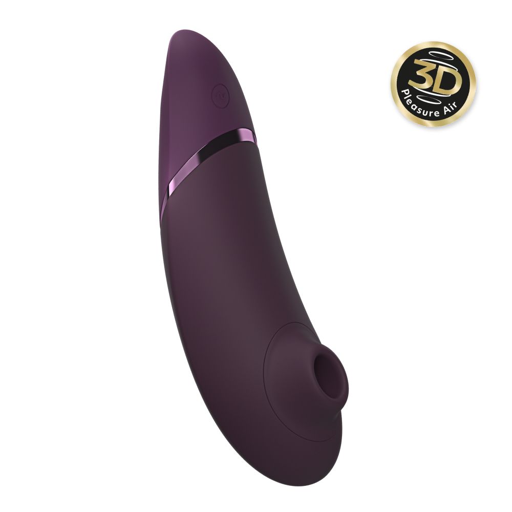Womanizer Next 3D Pleasure Air Clitoral Stimulator Dark Purple Clit Ticklers and Pulsators