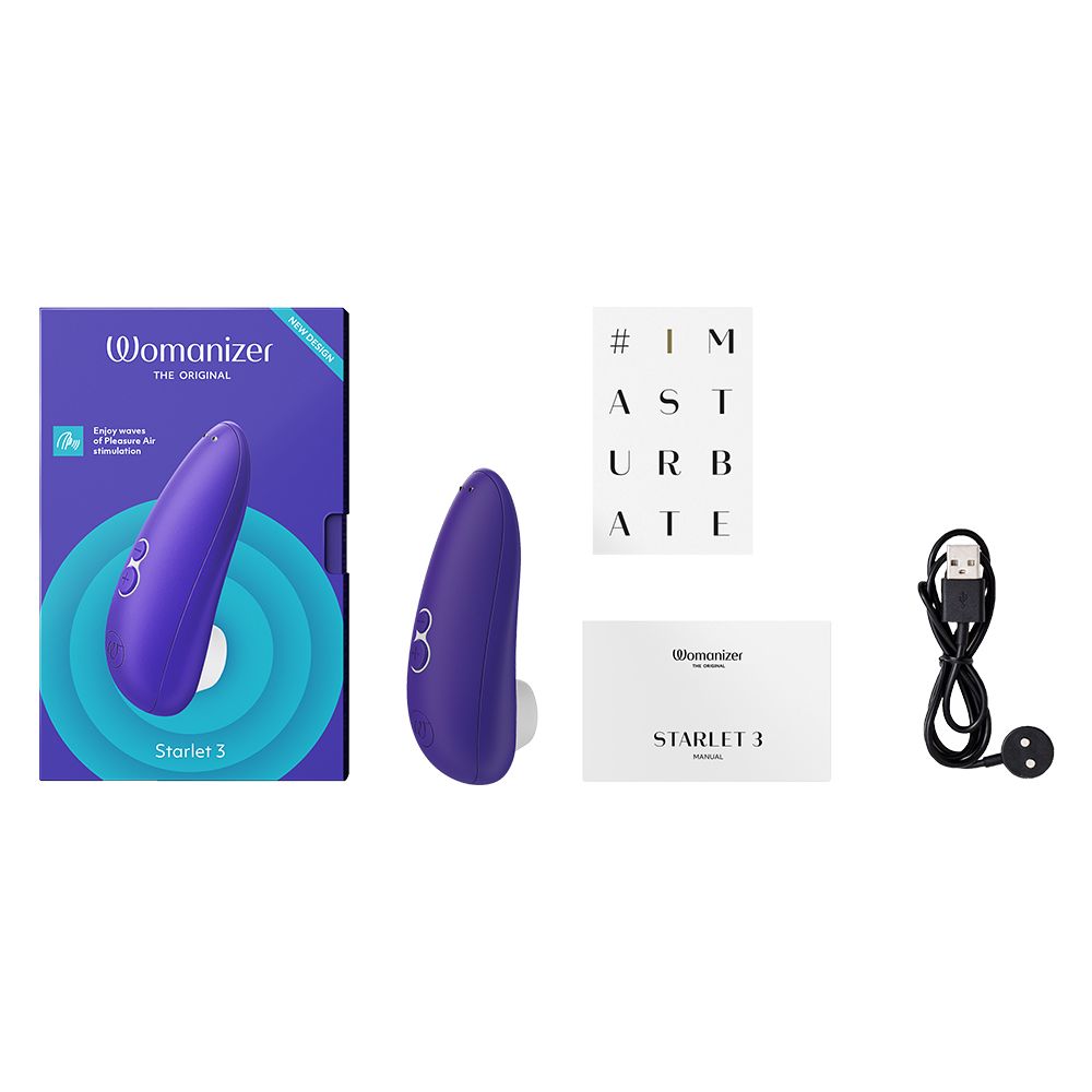 Womanizer Starlet 3 Air Pulse Clitoral Massager Clit Ticklers and Pulsators