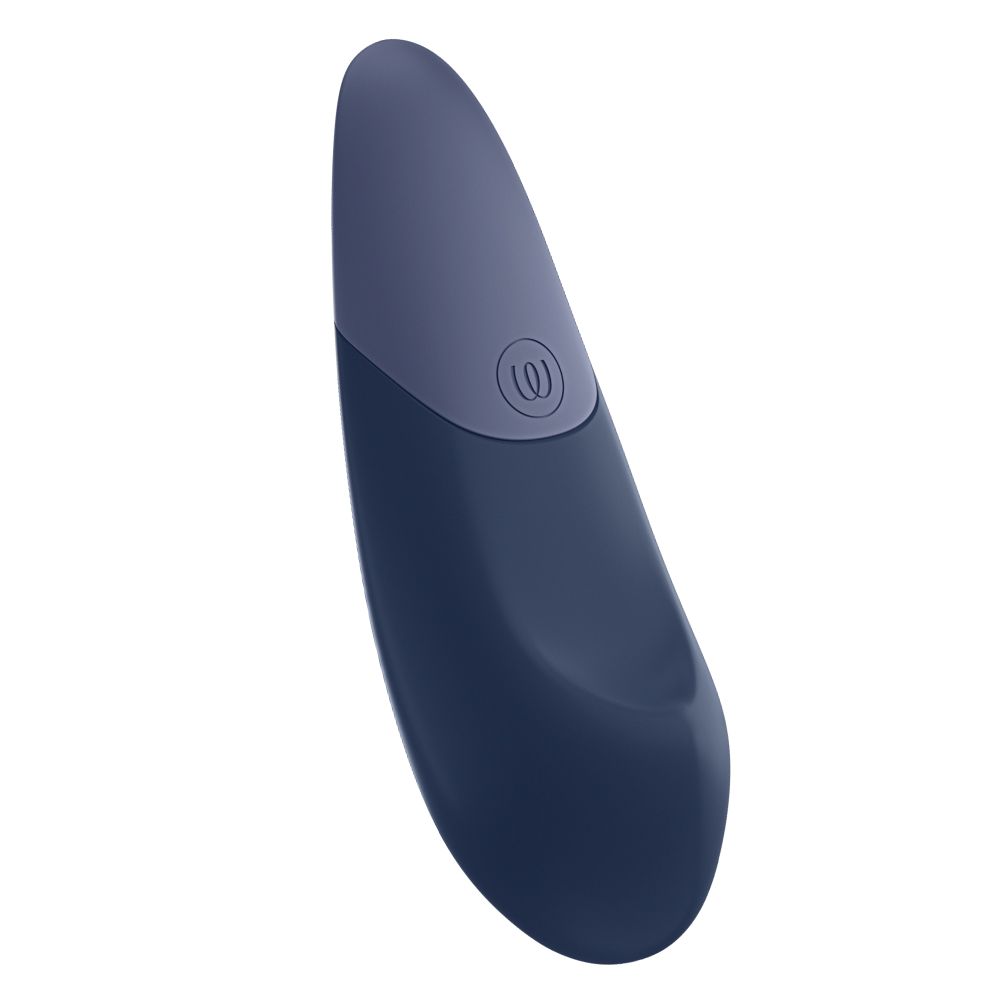 Womanizer Vibe 10 Functions Noiseless Clit Vibrator Dark Blue Clit Ticklers and Pulsators