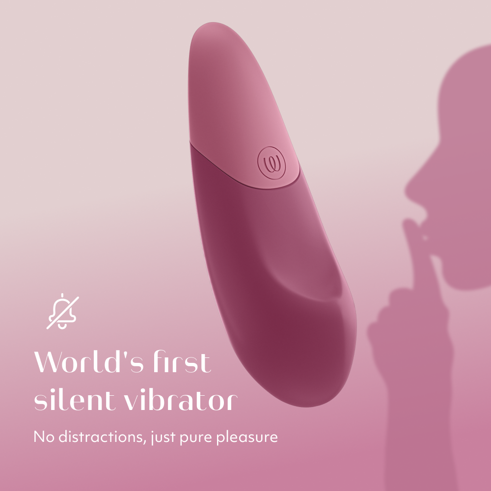 Womanizer Vibe 10 Functions Noiseless Clit Vibrator Clit Ticklers and Pulsators