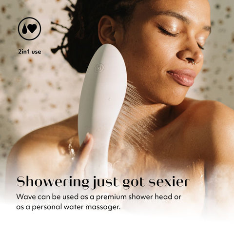 Womanizer Wave Waterproof Clitoral Stimulator - Clit Ticklers and Pulsators