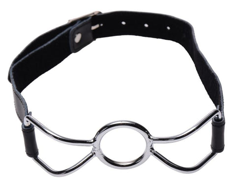 Wolfspider Metal O Ring Gag Metal - Bondage Gags and Bits