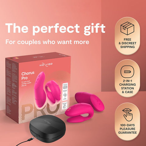 Chorus Pro Multi Functions Couples Vibrators - Sex Toys For Couples