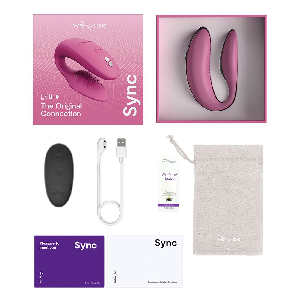 We-Vibe Sync 2 App Control Couples Massagers Sex Toys For Couples