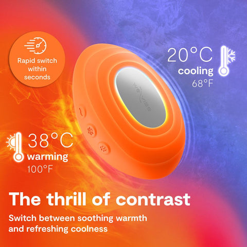 We-Vibe Temp Multi Functions Lay On Vibrator - Clit Ticklers and Pulsators
