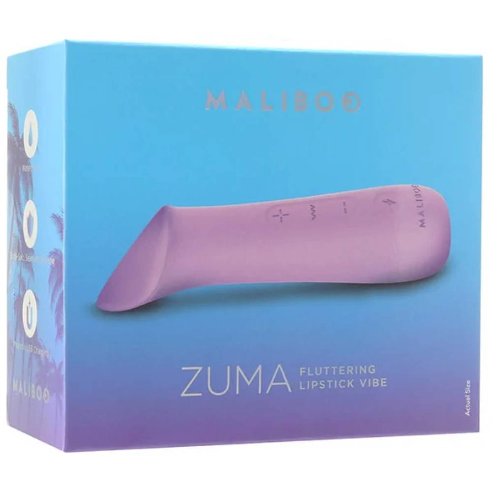 Maliboo Zuma Rechargeable Lipstick Vibrator Personal Massagers