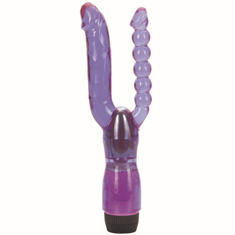 Xcel Double Penetrating Penis Shape Vibrator Anal Vibrators