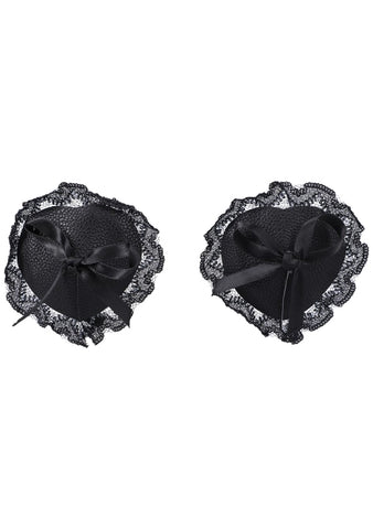 Doc Johnson Sexy & Safe Lace Nipple Pasties In A Bag - Breast and Nipple Toys