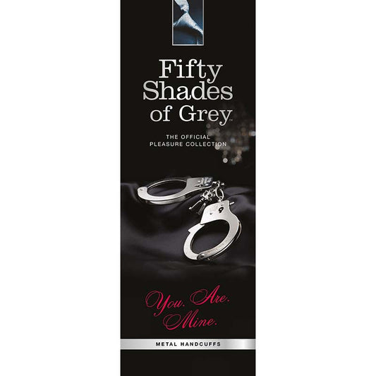 You Are Mine-Metal Handcuffs - Cuffs and Restraints