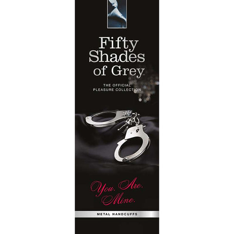 You Are Mine-Metal Handcuffs - Cuffs and Restraints