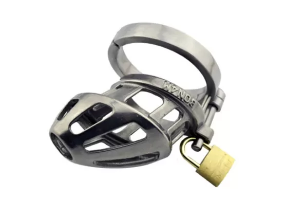 BON4M small - medium stainless steel chastity cage – BON 4