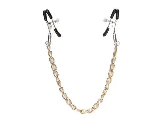 High Beam Nipple Clamps And Chain Nipple And Tit Bdsm