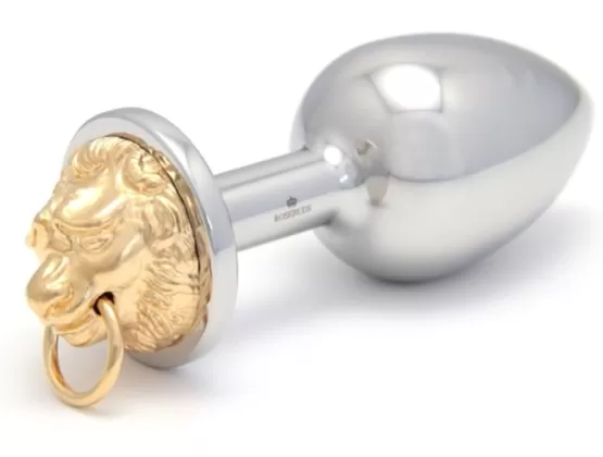 Rosebuds Luxe Lion Flash Gold Medium Anal Sex Toys